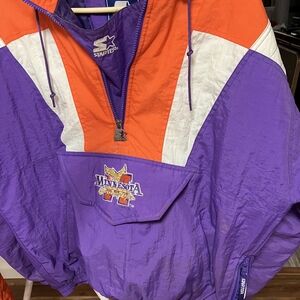 Rare-1990s Vintage Minnesota State Screaming Eagles Starter Jacket